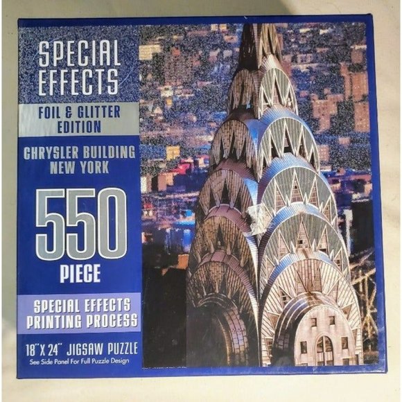 Chrysler Building New York 550 Puzzle - Picture 1 of 3